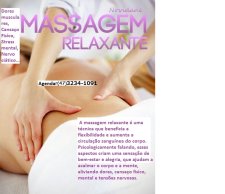 MASSAGEM RELAXANTE